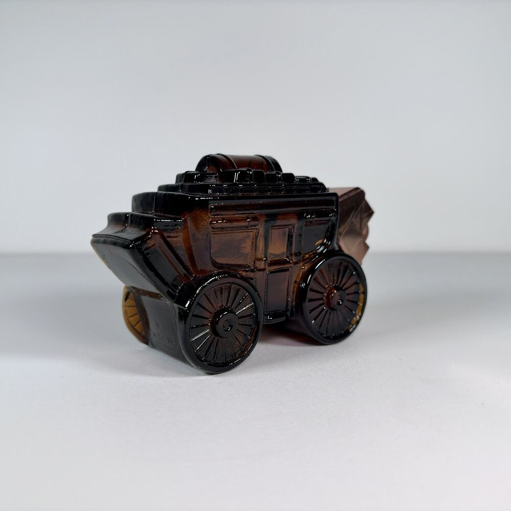 Vintage Avon Stagecoach Wild Country After Shave Bottle Decanter Empty